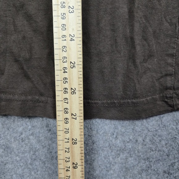 Volcom Shirt Mens Medium Brown Graphic Print Short Sleeve Y2k Skate Lightweight - Picture 10 of 11